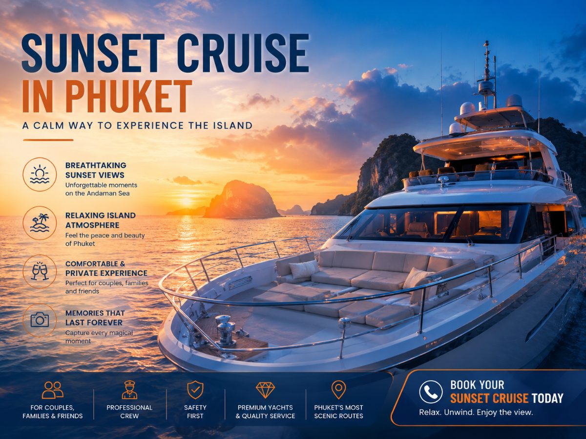 Sunset Cruise in Phuket – A Calm Way to Experience the Island